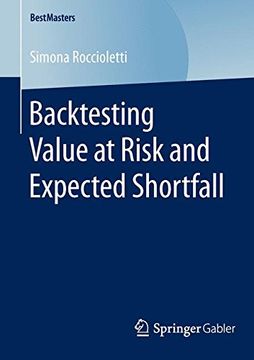 portada Backtesting Value at Risk and Expected Shortfall (BestMasters)