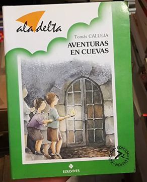 portada 58.aventuras en cuevas/ad.verde