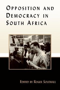 portada opposition and democracy in south africa (en Inglés)