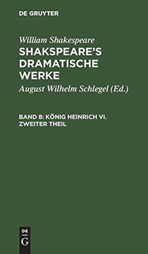 portada Shakspeare's Dramatische Werke (en Alemán)