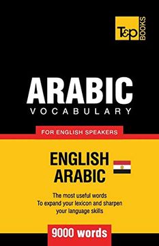 portada Egyptian Arabic Vocabulary for English Speakers - 9000 Words: 25 (American English Collection) (en Inglés)
