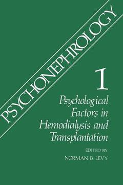portada Psychonephrology 1: Psychological Factors in Hemodialysis and Transplantation (en Inglés)