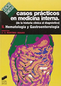portada casos prácticos en medicina interna. vol. ii: hematología y gastroenterología