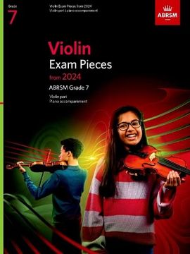 portada Violin Exam Pieces From 2024, Abrsm Grade 7, Violin Part & Piano Accompaniment (en Inglés)