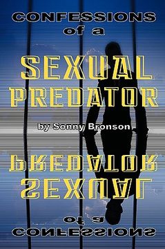portada confessions of a sexual predator (en Inglés)