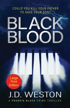 portada Black Blood: A British Crime Thriller Novel (en Inglés)