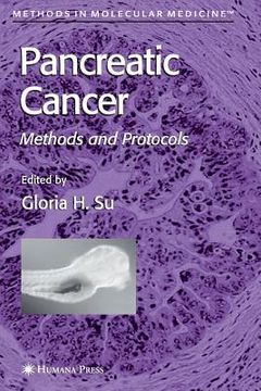 portada Pancreatic Cancer: Methods and Protocols (en Inglés)