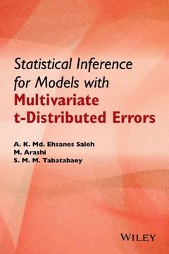 portada Statistical Inference for Models with Multivariate t-Distributed Errors (en Inglés)
