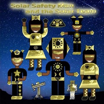 portada Solar Safety Man: and the Solar Safety Team (Solar Introduction) (Volume 1)