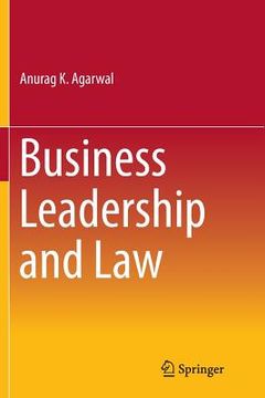 portada Business Leadership and Law (en Inglés)