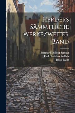 portada Herders Sämmtliche Werke Zweiter Band (en Alemán)