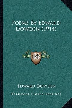 portada poems by edward dowden (1914) (en Inglés)