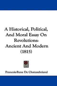 portada a historical, political, and moral essay on revolutions: ancient and modern (1815)