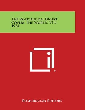 portada The Rosicrucian Digest Covers the World, V12, 1934