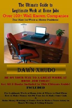 portada The Ultimate Guide to Legitimate Work at Home Jobs: Over 100+ Well Known Companies