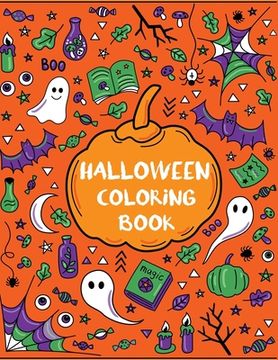 portada Halloween Coloring Book (en Inglés)