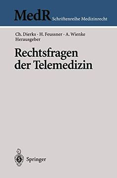 portada Rechtsfragen der Telemedizin (en Alemán)