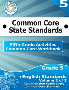 portada Fifth Grade Common Core Workbook: English Activities: Volume 2 of 2