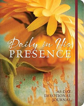 portada Daily in his Presence: A 365-Day Devotional Journal (en Inglés)