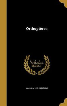 portada Orthoptères (in French)