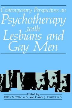 portada contemporary perspectives on psychotherapy with lesbians and gay men (en Inglés)