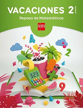 portada Vacaciones: Repaso De Matemáticas. 2 Educación Primaria (in Spanish)