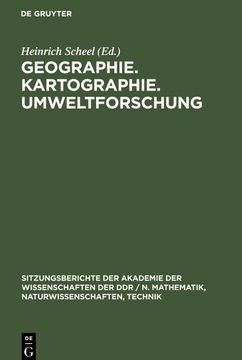 portada Geographie. Kartographie. Umweltforschung (en Alemán)