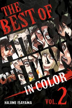 portada The Best of Attack on Titan: In Color Vol. 2 (en Inglés)