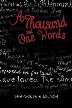 portada a thousand and one words (en Inglés)
