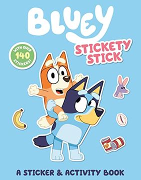 portada Bluey: Stickety Stick: A Sticker & Activity Book 