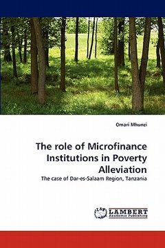 portada the role of microfinance institutions in poverty alleviation (en Inglés)