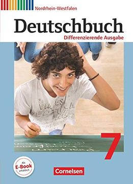 portada Deutschbuch - Differenzierende Ausgabe Nordrhein-Westfalen: 7. Schuljahr - Schülerbuch (en Alemán)