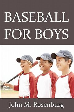 portada baseball for boys (en Inglés)