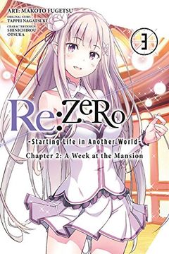 portada Re: Zero -Starting Life in Another World-, Chapter 2: A Week at the Mansion, Vol. 3 (Manga) (Re: Zero -Starting Life in Another World-, Chapter 2: A Week at the Mansion Manga, 3) 