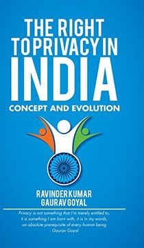 portada The Right to Privacy in India: Concept and Evolution