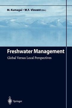 portada freshwater management: global versus local perspectives (en Inglés)