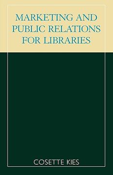 portada marketing and public relations for libraries (en Inglés)