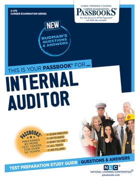 portada Internal Auditor (C-375): Passbooks Study Guide Volume 375 (en Inglés)