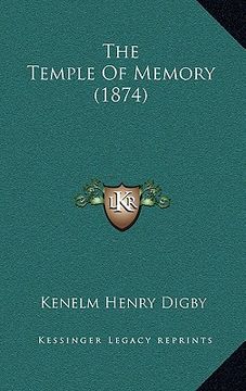 portada the temple of memory (1874) (en Inglés)