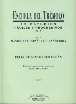 portada 15 Estudios Fáciles y Progresivos de Mandolina, Bandúrria y Laúd