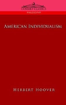 portada american individualism (en Inglés)