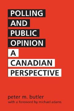 portada polling and public opinion: a canadian perspective (en Inglés)