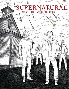 portada Supernatural: The Official Coloring Book [Idioma Inglés] (en Inglés)