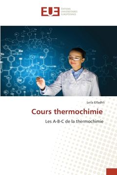 portada Cours thermochimie (en Francés)