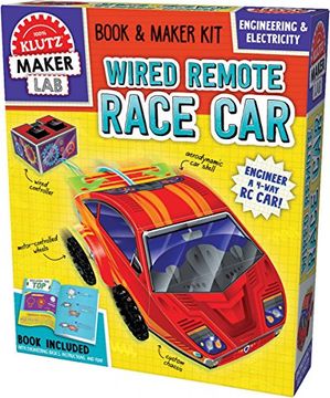 portada Wired Remote Race car (Klutz Maker lab Book & Maker Kit) (en Inglés)