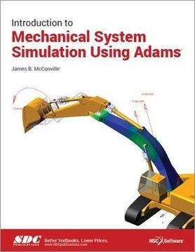 portada Introduction to Mechanical System Simulation Using Adams (en Inglés)