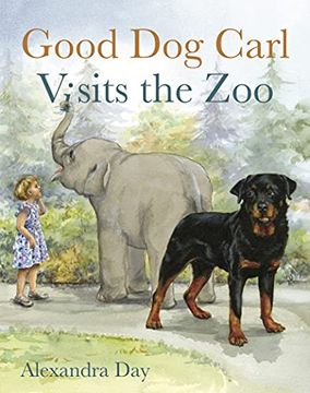portada Good dog Carl Visits the zoo - Board Book (Good dog Carl Collection) 