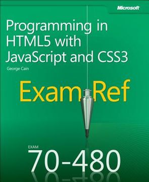 portada exam ref 70-480: programming in html5 with javascript and css3 (en Inglés)