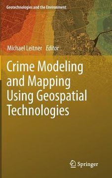 portada crime modeling and mapping using geospatial technologies (en Inglés)