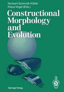 portada constructional morphology and evolution (en Inglés)